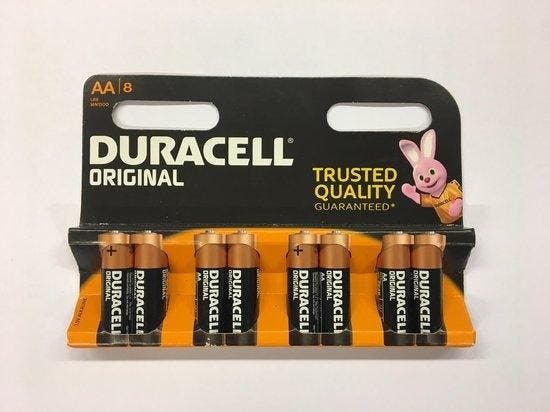 Duracell AA batterijen 8-Pack, Audio, Tv en Foto, Accu's en Batterijen, Verzenden