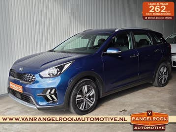 Zakelijke Lease |  Kia Niro 1.6 GDi Hybrid DynamicLine, ACC,, Automaat, Gebruikt, Euro 6, Blauw