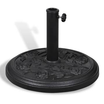vidaXL Parasolvoet rond hars, Verzenden, Nieuw, Minder dan 1 meter, Parasolvoet