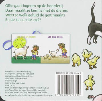 Wat hoort Ollie? 9789020976649 Juliette de Wit, Verzenden, Gelezen, Juliette de Wit