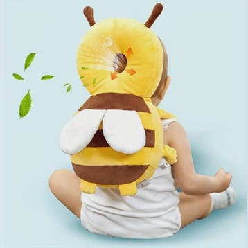 Schattig Bijen Hoofdbeschermingskussen voor Baby's - Ademend, Verzenden, Nieuw