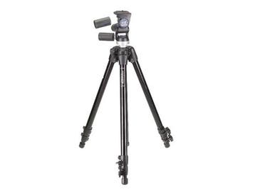 Manfrotto statief 055B met 141 RC kop - 1 jaar garantie, Ophalen of Verzenden, Zo goed als nieuw