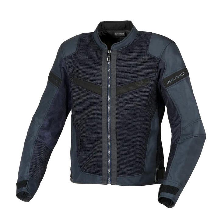 Macna Velotura Textile Summer Jas Donker Blauw, Motoren, Kleding | Motorkleding, Heren, Nieuw met kaartje, Jas | textiel, Verzenden
