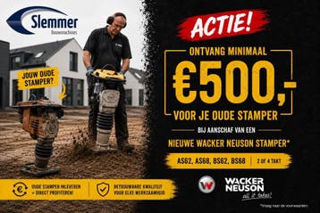ACTIE: Ontvang minimaal €500,- voor je oude stamper!, Ophalen