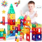 JUST23 Magnetic Tiles Knikkerbaan KBKG80 - Magnetisch, Kinderen en Baby's, Speelgoed | Bouwstenen, Ophalen of Verzenden, Nieuw