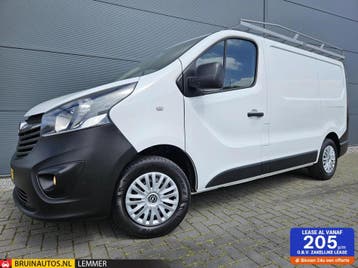 Zakelijke lease - Opel Vivaro 1.6 CDTI L1H1 Airco Camera, Parkeerassistent, Gebruikt, Euro 6, Wit