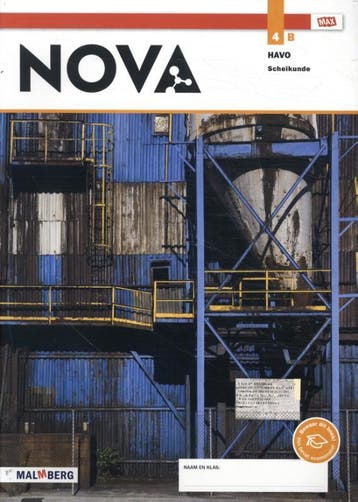 Nova 4 havo scheikunde Leeropdrachtenboek 9789402073201, Zo goed als nieuw
