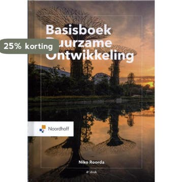 Basisboek duurzame ontwikkeling / Vast Boek - Niko Roorda, Boeken, Verzenden, Zo goed als nieuw, Niko Roorda
