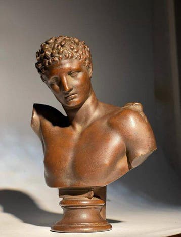 Beeldje - Ancient Greek mythological figure Hermes -