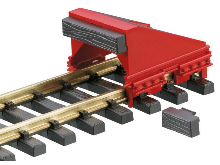 LGB 10316 Prellbock RhB (Stootblokken en Baanovergangen), Hobby en Vrije tijd, Modeltreinen | Overige schalen, Rails, Nieuw, LGB