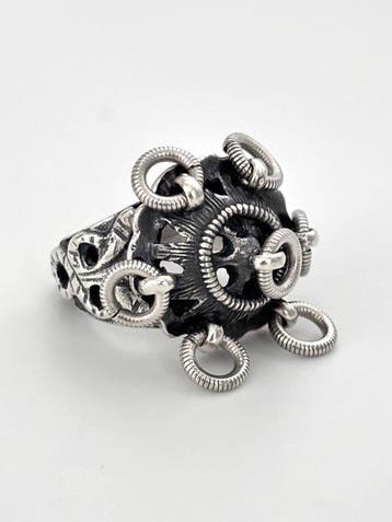 Zonder minimumprijs - David-Andersen - Ring Zilver, Nieuw