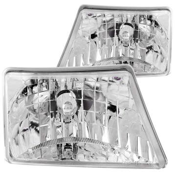 ANZO 1998-2000 Ford Ranger Crystal Headlights Chrome, Ophalen of Verzenden, Nieuw