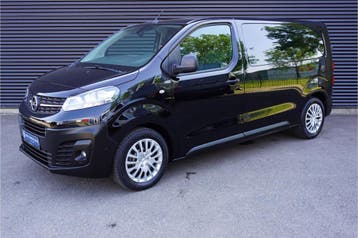 Opel Vivaro 102pk L2H1 Navigatie Camera Apple Carplay Crusie, Gebruikt, Airconditioning, Zwart, Lease