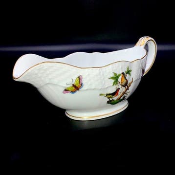 Herend - Exquisite Large Sauce Boat (19 cm) - Rothschild