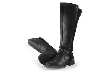 Rieker Laarzen in maat 38 Zwart, Kleding | Dames, Schoenen, Hoge laarzen, Verzenden, Zwart, Zo goed als nieuw