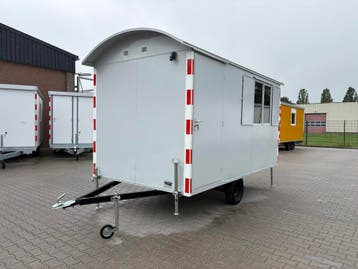 Schaftwagen 4 x 2 mtr  langzaamverkeer met berging, Zakelijke goederen, Ophalen of Verzenden