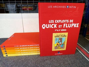 Quick et Flupke - Intégrale Archives Tintin - 6x C - 6 Album, Boeken, Stripboeken, Nieuw