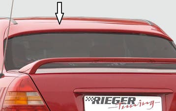 Rieger achterraamspoiler | C-Klasse (W202) - Sedan | stuk on, Verzenden
