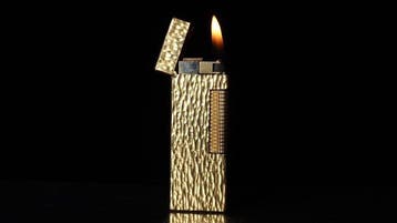 Dunill - Bark Pattern Rollagas Lighter - Zonder minimumprijs, Nieuw