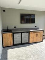 Maatwerk buitenkeukens staal eiken green egg the bastard etc, Houtskool, Vrijstaand, Nieuw, Mb industrial living 