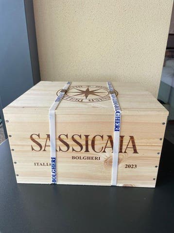 2023 Tenuta San Guido, Sassicaia - Bolgheri DOC - 6 Flessen, Nieuw