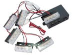 ORANJE 6 X 3 LED Flash zwaailicht 12V - flitser, Ophalen of Verzenden