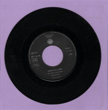 Gene Williams, Dieter Reith Combo – My Soul Is Black / Rock, Cd's en Dvd's, Vinyl Singles, Ophalen of Verzenden, Nieuw in verpakking