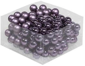 Balletjes op draad vintage grape paars combi 2,5 cm doos 144, Ophalen of Verzenden, Nieuw
