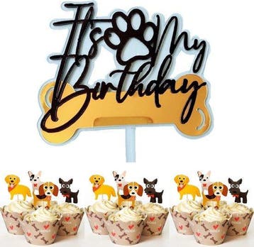 Voetbal taart of cupcake decoratie set, Verzenden, Nieuw, Taarten, Versiering