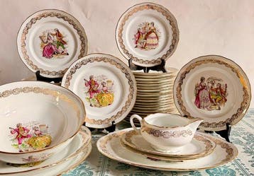 P.L. Berry – Haute Porcelaine, Limoges - Renoir -, Antiek en Kunst