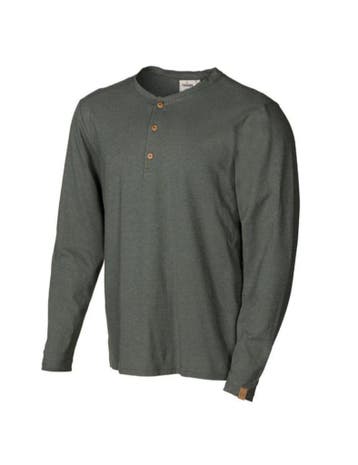 Ivanhoe shirt lange mouwen GY Eje hemp Dark Olive voor he..., Verzenden, Nieuw, Groen