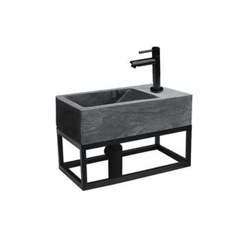 Sani Royal Fontein Frame Mat Zwart Natuursteen, Tuin en Terras, Nieuw