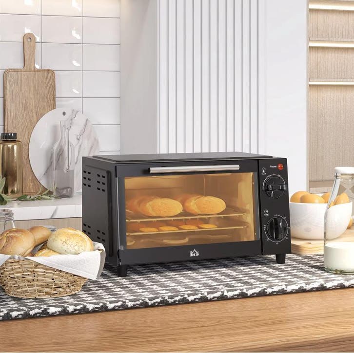Mini Oven 9L – Elektrische Oven met Timer en Temperatuur, Witgoed en Apparatuur, Ovens, Nieuw, Verzenden