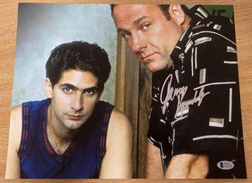 The Sopranos - James Gandolfini (+) - Signed 11x14, Nieuw