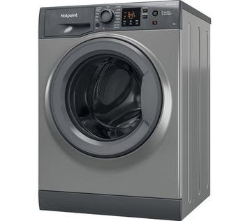 Hotpoint NSWR 963C GK - Wasmachine - 9 kg - 1600 tpm -, Ophalen of Verzenden, Zo goed als nieuw, Voorlader, 85 tot 90 cm