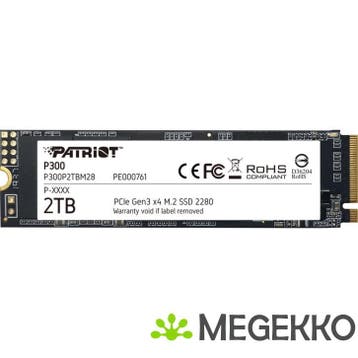 Patriot Memory P300 2TB M.2 SSD, Computers en Software, Harde schijven, Verzenden, Nieuw, Patriot