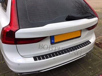 Carbon rvs bumperbescherming Volvo v90 2016-, Ophalen of Verzenden, Nieuw
