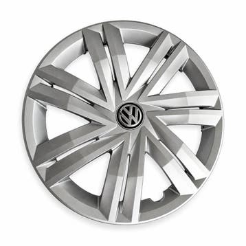 Volkswagen Polo 6 (2G) wieldop - zilver/chroom/zwart, Ophalen of Verzenden, Nieuw