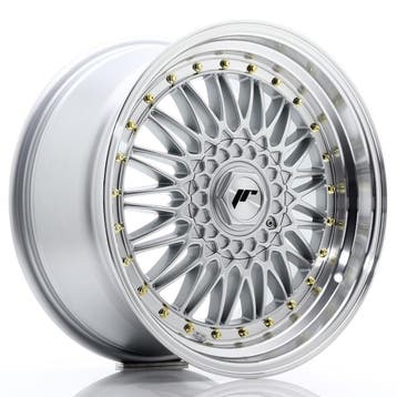 JR-Wheels JR9 Velgen 18 Inch 9J ET25 4x114.3 Silver Machined, Ophalen of Verzenden, Nieuw, 18 inch