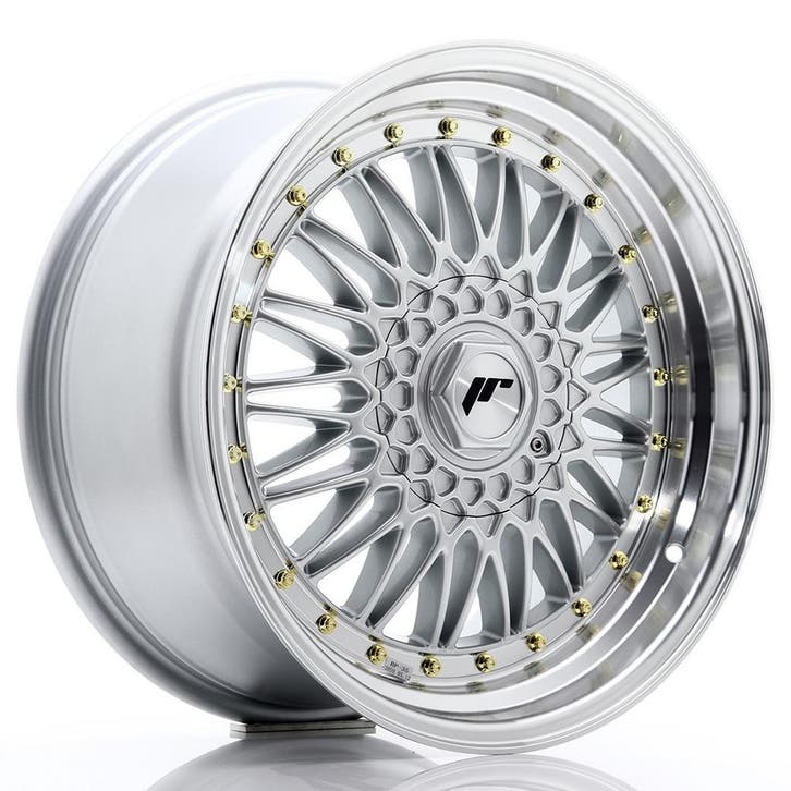 JR-Wheels JR9 Velgen 18 Inch 9J ET25 4x114.3 Silver Machined, Auto-onderdelen, Banden en Velgen, Nieuw, 18 inch, Ophalen of Verzenden