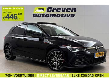 Volkswagen Golf 2.0 TSI GTI 245PK | Pano | H/K | HUD |, Automaat, Stof, Euro 6, Zwart