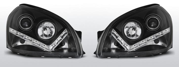 Koplampen LED DRL | geschikt voor Hyundai Tucson 2004-2010 |, Auto-onderdelen, Verlichting, Nieuw, Hyundai, Verzenden