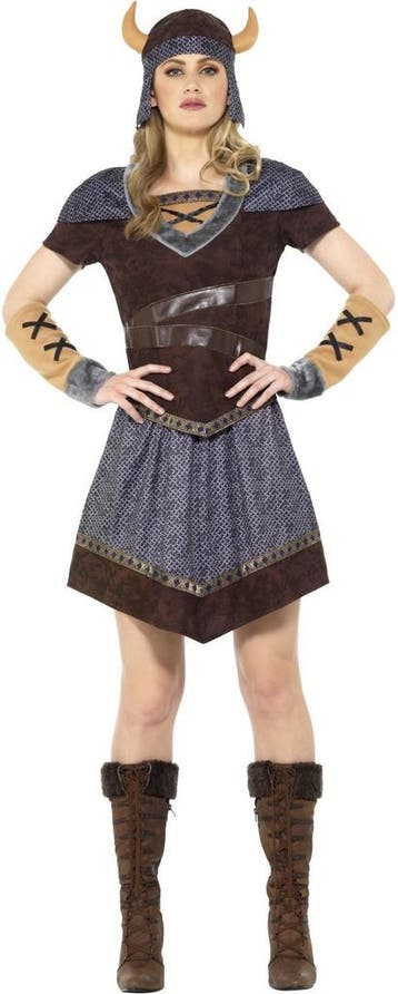 Viking dames kostuum Linnea, Ophalen of Verzenden, Nieuw