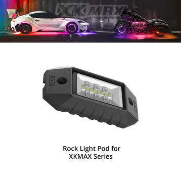XK Glow XKmax RGBW Addressable LED Rock Light Pod, Ophalen of Verzenden, Nieuw