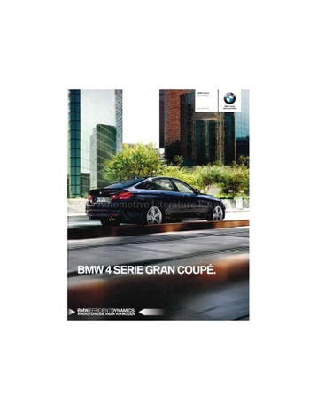 2015 BMW 4 SERIE GRAN COUPÉ BROCHURE NEDERLANDS, Nieuw, BMW, Author