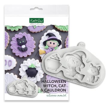 Katy Sue Mold Halloween Heks, Kat en Ketel**, Verzenden, Nieuw