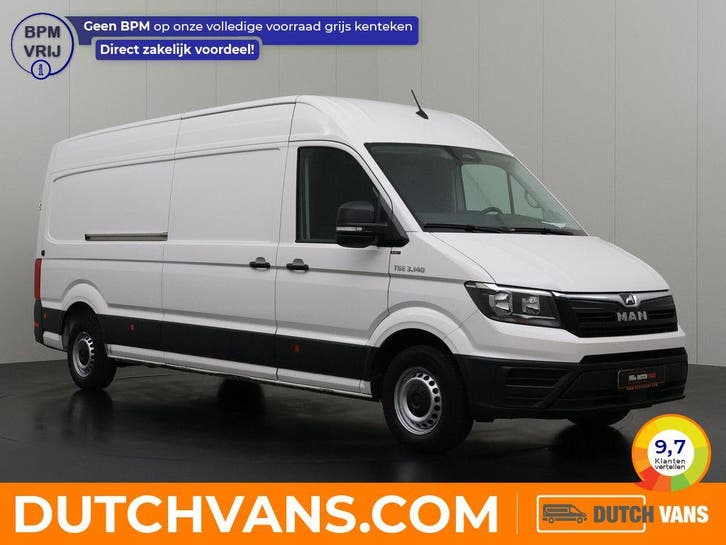 MAN TGE Bestelbus 2.0TDi | wit, Auto's, Bestelauto's, Lease, Handgeschakeld, BTW verrekenbaar, Diesel, Wit, Euro 6, MAN