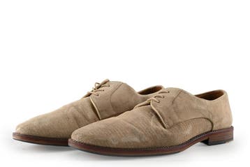 Manfield Veterschoenen in maat 42 Beige, Kleding | Heren, Schoenen, Manfield, Overige kleuren, Verzenden, Gedragen