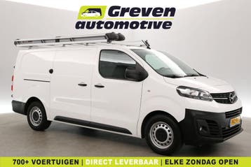 Opel Vivaro CDTI L3H1 | Airco | Cruise | 3 Zits | Trekhaak |, Euro 6, Wit, Nieuw, Airbags