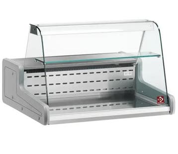Diamond Toonbank Vitrine | Geventileerde Koeling | Gebogen G, Witgoed en Apparatuur, Koelkasten en IJskasten, Ophalen of Verzenden